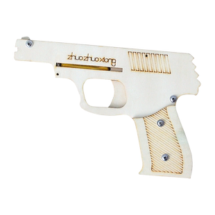 科技小制作手工材料皮筋枪模型儿童小学生科学实验小发明stem教具