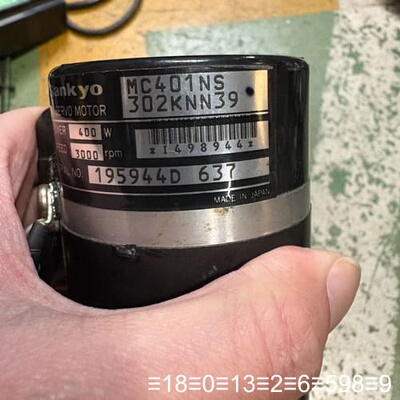 Sankyo 三协伺服电机 MC401NS302KNN39