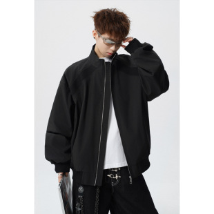 痞帅高级感clean Cleanfit·硬汉复古立领飞行夹克男款 冲量3天