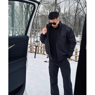 GTLA三防冲锋衣外套男款美式机能风立领夹克硬汉穿搭飞行员棉服