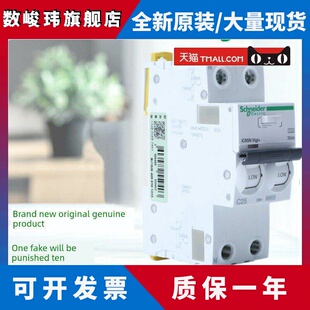正品施耐德2P一体式漏电断路器A9D65263 16A20A25A32A40A63A 30MA