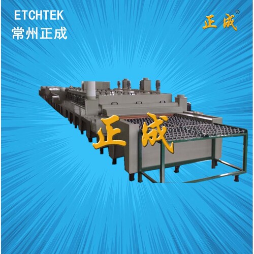供应不锈钢板表面大批量蚀刻装饰纹理专用蚀刻机