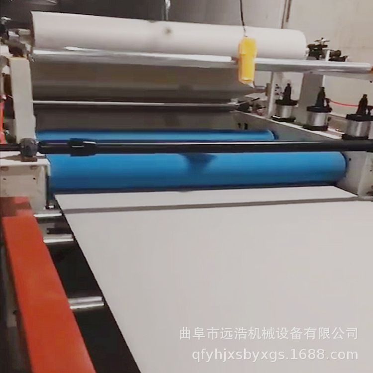 地暖保温板贴面机 PUR热熔胶贴膜机 全自动木工平贴机 现货发