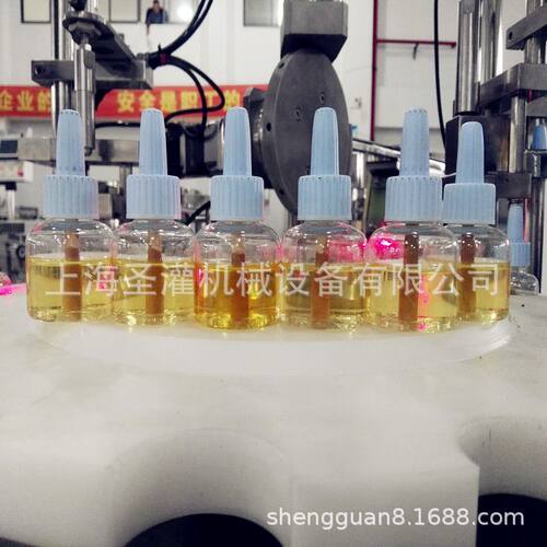 120ml液体蚊香液喷雾灌装旋盖机 40ml电热蚊香液灌装机 直销