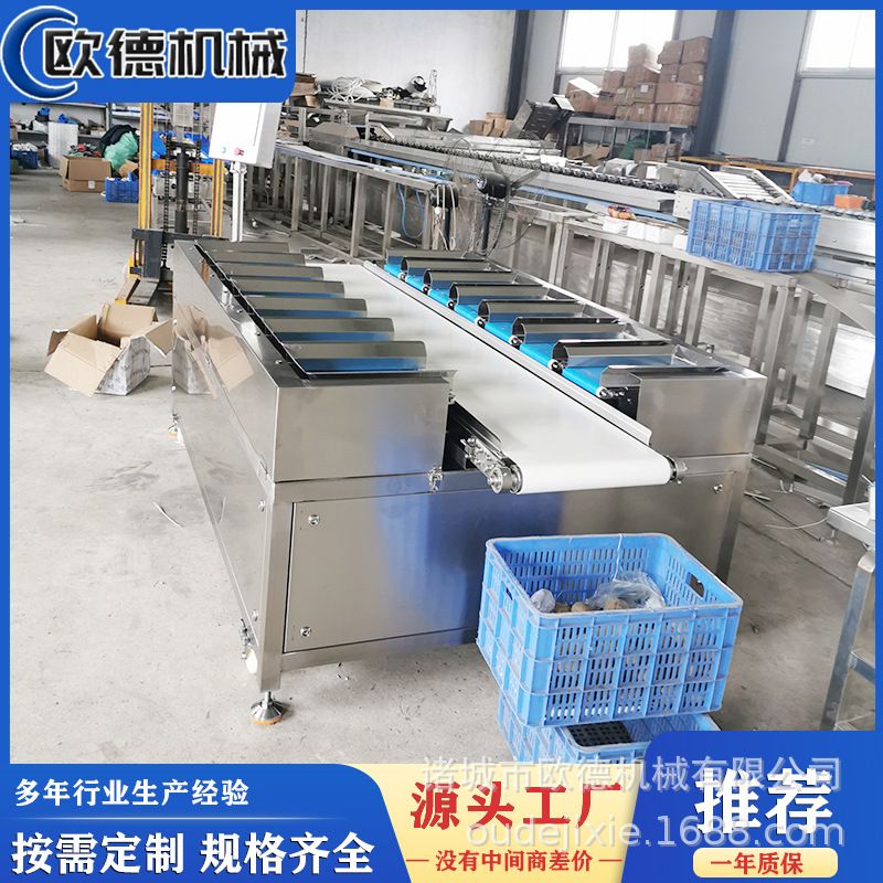 供应全自动称重设备 肉类蔬菜水果定量秤 鸡爪鸡腿鸭脖组合配重机