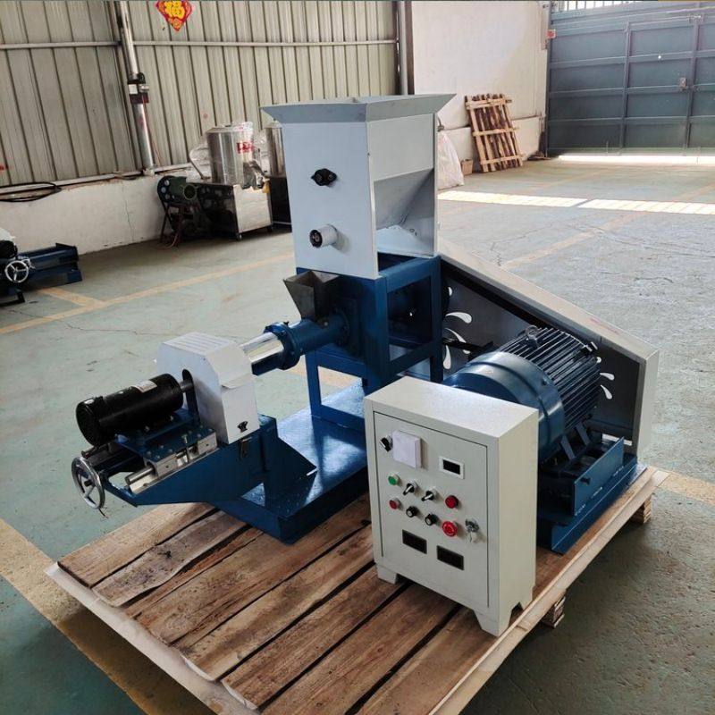 鱼饲料膨化机 宠物食品膨化生产线设备 单螺杆狗粮猫粮制作机器,机械设备,粉碎机,淘宝优惠券,粉丝福利购,淘宝优惠卷