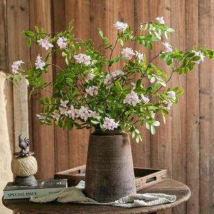 洋槐花仿真花束客厅餐桌绢花摆件塑料花假花插花装饰花艺套装摆设