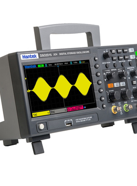 汉泰DSO2C10/2D10 双通道数字存储示波器表 100M带宽信号发生器