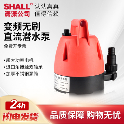 潇潇抽水泵48v电动车抽水泵灌溉农用电动车大功率小型直流潜水泵