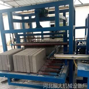 河北水泥砖机建材水泥发泡保温板切割机真空粘土包装机