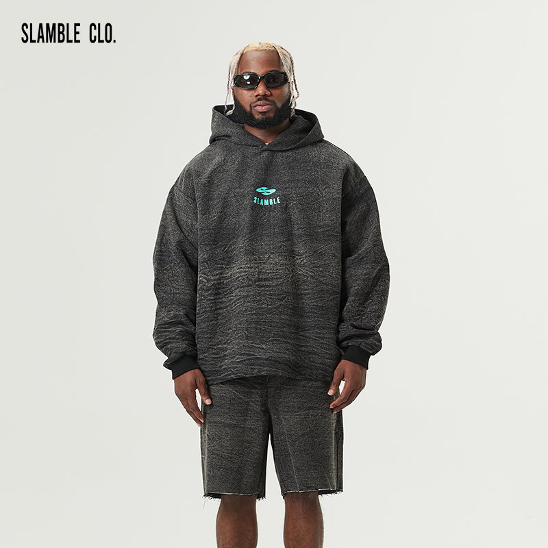 SLAMBLECLO.美式潮流男卫衣