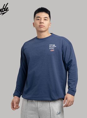 SLAMBLE男士运动长袖T恤篮球训练健身吸湿排汗打底衣
