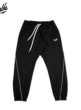 SLAMBLE秋冬新款纯色篮球运动束脚卫裤男女训练健身休闲长裤潮