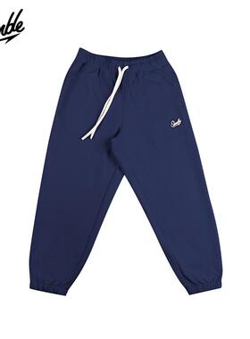 SLAMBLE秋冬新款运动休闲束脚长裤健身跑步男女透气宽松