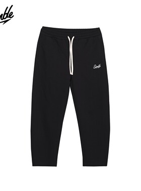 SLAMBLE健身跑步运动休闲裤篮球美式训练长裤宽松男女纯色百搭
