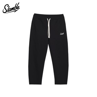 SLAMBLE健身跑步运动休闲裤篮球美式训练长裤宽松男女纯色百搭