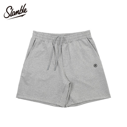 纯色运动短裤slamble篮球