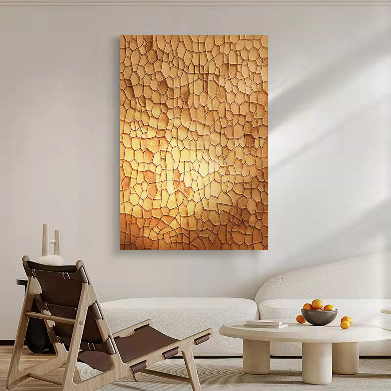 现代轻奢立体浮雕客厅玄关创意装饰画酒店大堂样板房艺术落地画