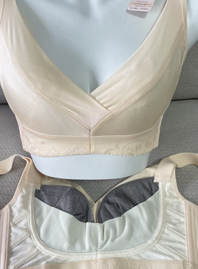 茹娣傲雪棋正品B2-1021银纤维聚拢文胸C1-1101 2347收副乳内衣N68