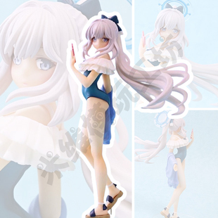 碧蓝档案泳装月雪宫子美少女GK手办3D打印[赠眼睛水贴未上色白模]