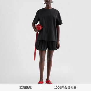 SANDER新品 JIL 女士棉质蓬蓬短裤 早春新品