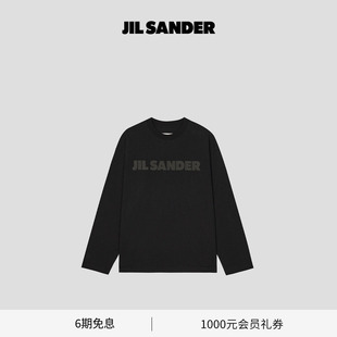 棉质长袖 JIL 女士 新品 圆领T恤 SANDER