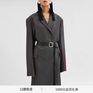 女士 新品 牛皮革腰带 SANDER JIL