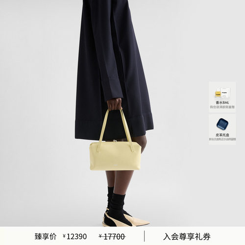 JIL SANDER 女士GOJI SOFT 牛皮革小号单肩包
