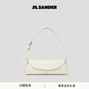 女士 SANDER JIL CANNOLO小号法棍手袋腋下圆筒包 礼物