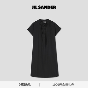 早春新品 女士短袖 JIL 新品 棉质连衣裙 SANDER