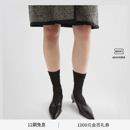 尖头中跟时尚女鞋JILSANDER