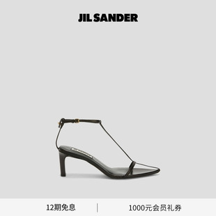皮革高跟绑带凉鞋 秋冬女士 SANDER JIL
