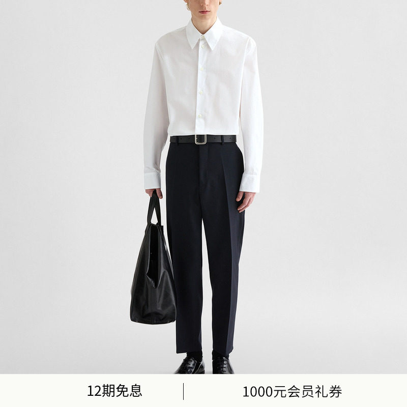 【早春新品】JIL SANDER 新品男士 长袖棉质衬衫,男装,衬衫,淘宝优惠券,粉丝福利购,淘宝优惠卷