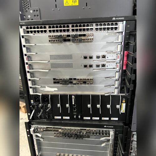 华为S9706核心交换机双电双控SRUDC001块48口 议价