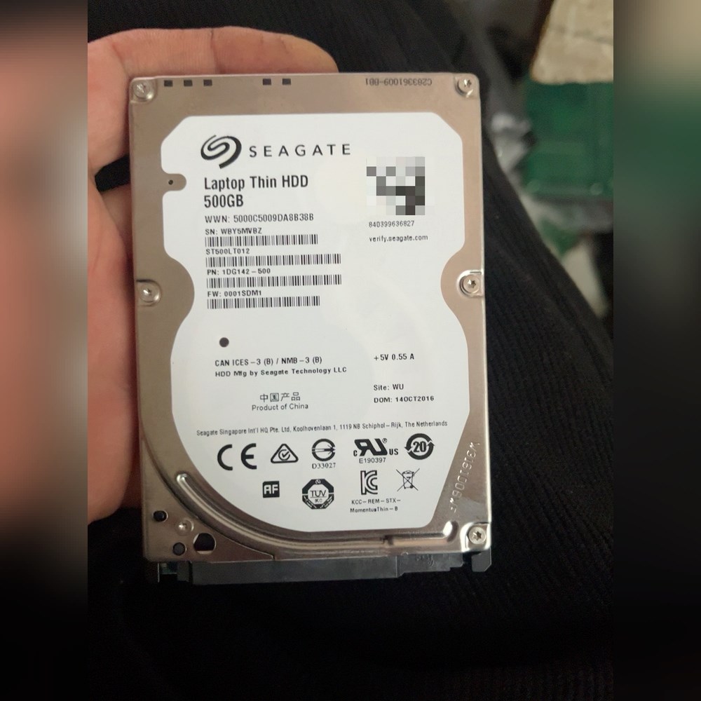 希捷500L笔记本硬盘500GB容量成色几乎功 议价