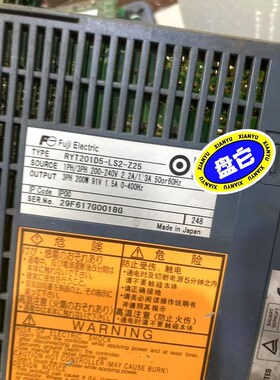 富士伺服驱动器RYT201D5-LS2-Z25功能完好有有 议价