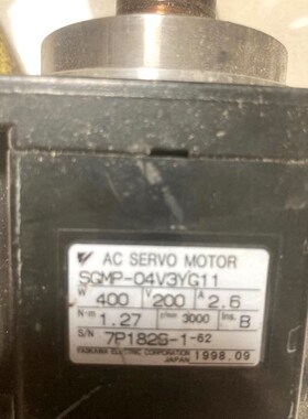 SGMP-04V3YG11现货质保三个月外观无破损功能完好 议价