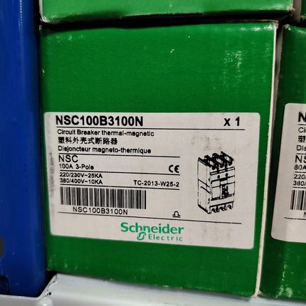 施耐德 断路器NSC100B3100N 议价