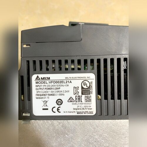 VFD002EL21A变频器0.2KW成色如图质