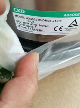 CKD直驱电机AX4022TS-DM04-J1-P3-S-U 议价