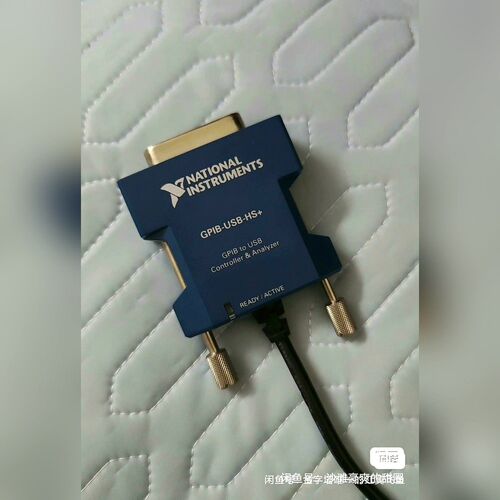 GPIB-USB-HS+ 有需要的可以联系.