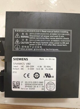 出伺服驱动器一台SINAMICSV80 议价