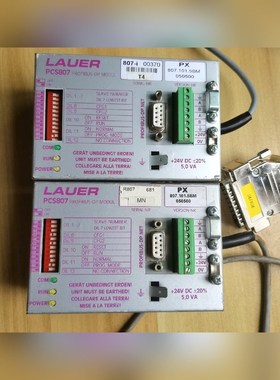 LAUER控制器PCS807功能包好实物图插头少针 议价