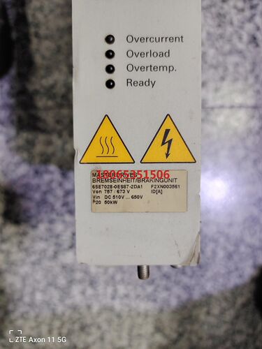 制动单元6se7028-0es87-2da1