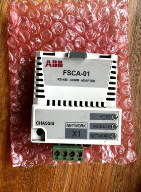 FSCA-01ABB通信模块RS-485成色新的50