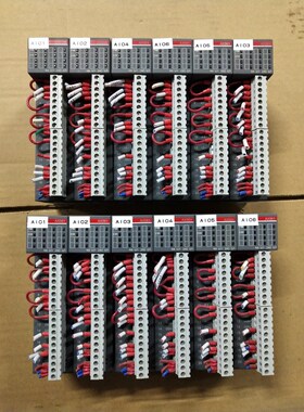ABB AX561 模拟量输入输出模块一套共8个几乎 议价