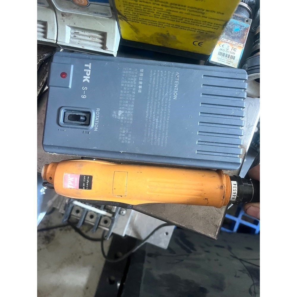 TPK电动螺丝刀带原装电源整套出功能正常.议价出 议价