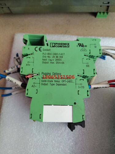 菲尼克斯继电器模块NO.2966472 PLC-RSP-24