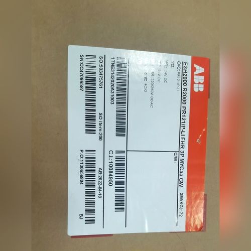 ABB框架断路器 E3H2000 R2000 PR121P 议价