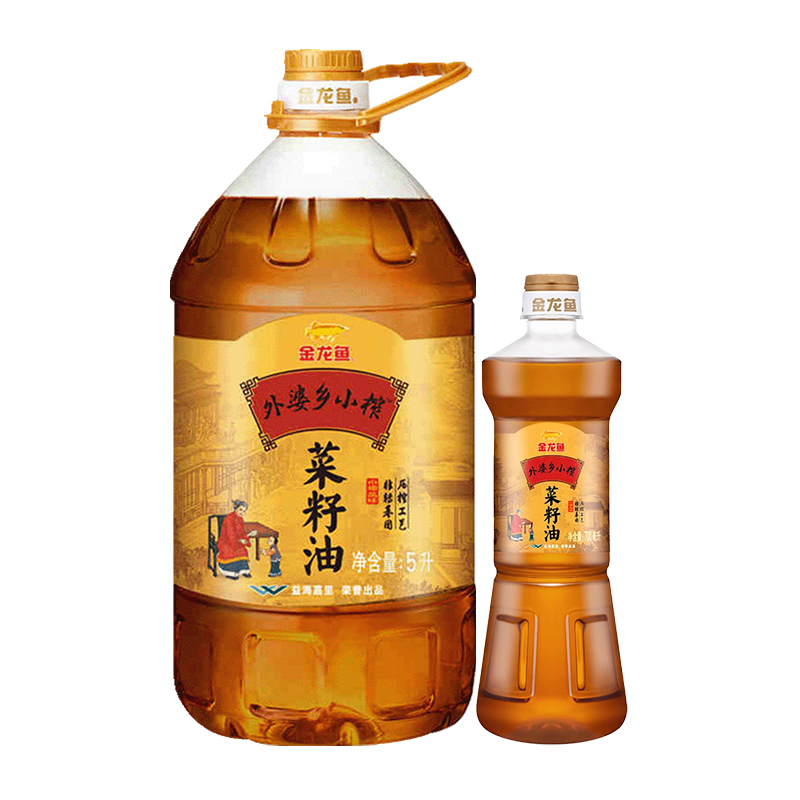 外婆乡小榨菜籽油金龙鱼